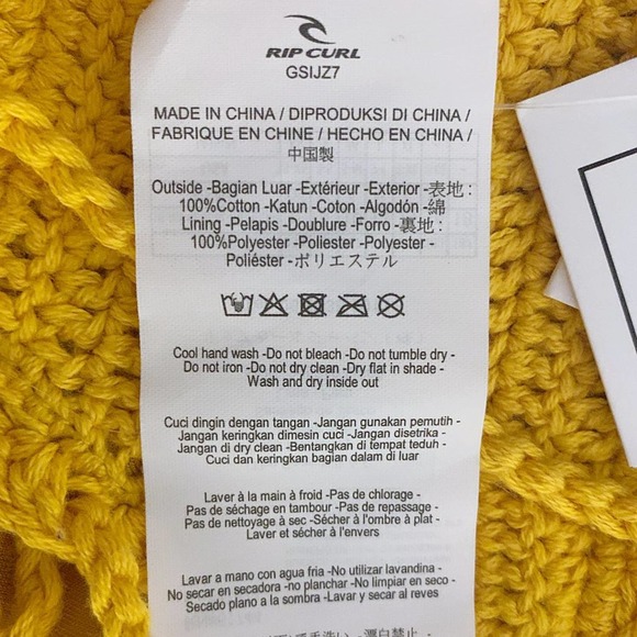 Rip Curl Topanga Crochet High-Neck Bikini Top - Picture 15 of 16